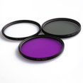 thumbnail image 4 of 3 Pcs Filtre d'Objectif d'Appareil Photo Numérique UV+CPL+FLD 49-77mm pour Canon pour Nikon pour Sony, 4 of 4