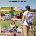 thumbnail image 3 of Romantic Floral and Leopard Print Backpack Cooler - 20L High Capacity, Long-Lasting Insulation for Summer, 3 of 6