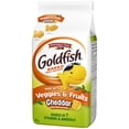 thumbnail image 2 of Goldfish® Cheddar made with Veggies and Fruits Crackers (180g Bag), 2 of 11