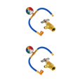thumbnail image 4 of maskred pour Tuyau de Charge CA pour Jauge, Trousse de Voiture R134A pour Recharge Style A 2 Ensembles, 4 of 6