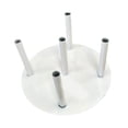 thumbnail image 4 of KLKCMS Flower Pole Display Stand Base Standing Base Party Flower Holder Stand for Event Wedding Supplies Reception Ceremony Birthday Five Pole, 4 of 9