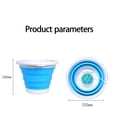 thumbnail image 3 of Dvkptbk Scrubbers Portable Mini Turbo Washing Machine Foldable USB Powered Laundry Washer Set Home Essentials on Clearance, 3 of 9
