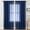 Multi-color#9, variant on MTBLYS Polyester Curtain Sheer 83.86X51.97 Inch Semi-Sheer Rod Pocket Solid Color Light Filtering Living Room Balcony Use