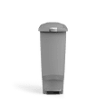 thumbnail image 3 of Simplehuman 40 Liter / 10.6 Gallon Slim Trash Can, Kitchen Step Trash Can With Secure Slide Lock, Gray Plastic, 3 of 10