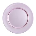 thumbnail image 1 of hometrends Pink Charger Plates, 1 of 1