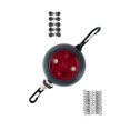 thumbnail image 4 of Abbracc Corde à Linge de Camping Portable Corde à Linge Sans Perçage Légère Ajustable Lessive Rouge 8 m avec Pince, 4 of 7