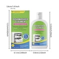 thumbnail image 3 of Powerful Dishwasher Cleaner and Degreaser for Efficient Removal of Stubborn Oil, Grease, and Limescale Buildup 100mL Formula is Safe for Ceramics, Stainless Steel, and Glassware, 3 of 9