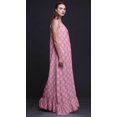 thumbnail image 4 of Bimba Rose Pâle2 Bloc Floral Imprimé Vêtement de Nuit pour Femmes Longue Robe Maxi à Bretelles Spaghetti Tenue de Sommeil Robe X-Small, 4 of 5