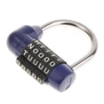 thumbnail image 3 of Xuanheng 5 Letters Code Padlock Combination Lock Luggage Suitcase Safe Lockers Blue, 3 of 7