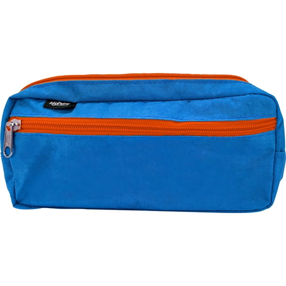 Hilroy® Crinkle Pencil Pouch, Blue