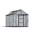thumbnail image 1 of CANOPIA by PALRAM Glory 8 ft. x 12 ft. Premium Greenhouse Kit - Grey, 1 of 9