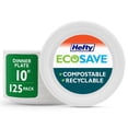 thumbnail image 4 of Hefty EcoSave® Assiettes à Dîner, Assiettes Jetables, Lot de 125, 4 of 9