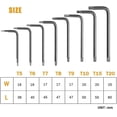 thumbnail image 4 of Amdohai Ensemble de Tournevis et Clé Torx (8 Pcs), 4 of 5