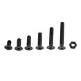 thumbnail image 2 of M3 Screws and Nuts Set, Nuts  250pcs M3 Black Alloy Steel Hex Socket Screws Bolt  Fastener With Hex Nuts Assortment for Industrial and Construction Fasteners Key Locking Inserts, 2 of 7