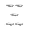 thumbnail image 1 of fastboy Neat And Tidy Storage Box - plify Life With Organized Storage Multilayer Stackable Desk Organizer white 1 drawer 5Set, 1 of 6