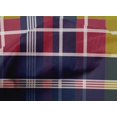 thumbnail image 4 of oneOone Cotton Poplin Fabric Madras Check Decor Fabric Printed BTY 42 Inch Wide, 4 of 4