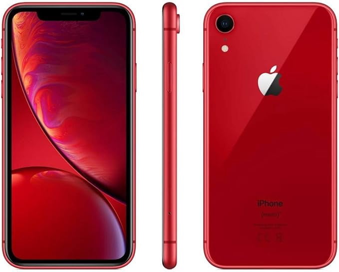 Apple iPhone XR 64GB Unlocked Smartphone (Red) Certified Refurbished Like New