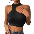thumbnail image 1 of LSLJS Fashion Women Sleeveless Garment Comfortable Breathable Round-Neck Blouses Tops, Womens Tank Tops, 1 of 5