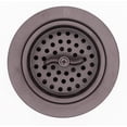 thumbnail image 3 of Westbrass D2135-12 Two Wing Nut Style Large Kitchen Basket Strainer in Oil Rubbed Bronze, 3 of 5