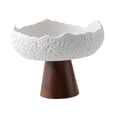thumbnail image 3 of Elodie Ceramic Dinner Plate Decorative Elegant Salad Plate for Home Breakfast Snack White, 3 of 8