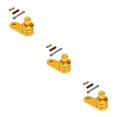 thumbnail image 1 of stanreset 1/2/3/5 Universal Aluminum Alloy Motorcycle Brake Lock Switch Replacement Motorbike Parking Button Lever Motorcycles Repair Gold 3PCS, 1 of 6