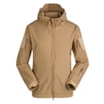 thumbnail image 2 of tumgatte Men's Warm Fleece Skin Soft Outdoor Solid Color Jacket Up to 45% off, 2 of 7