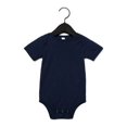 thumbnail image 1 of Bella Canvas Baby Jersey One Piece, 18-24, Navy, 1 of 3