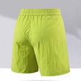thumbnail image 5 of Styesk Mens Shorts Men Fashion Solid Color Loose And Comfortable Motion Straight-leg Work Clothes Shorts, 5 of 5