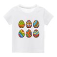 thumbnail image 1 of Chemises pour Filles Tout-Petits Enfants Garçons Filles Mignon Col Rond Imprimé Manches Courtes Haut, 1 of 1