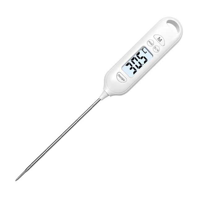 Tumotour Water Temperature Gauge Precision Food Temperature Gauge Water Temperature Measuring Meter Oil Temperature Probe Temperature Gauge Kitchen Food Baking Temperatu