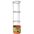 thumbnail image 2 of Hydrofarm GCTB Tomato Barrel Pot Garden Planting 4 Foot Trellis System (2 Pack), 2 of 4