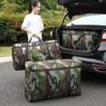 thumbnail image 3 of Decodeary Sac de Rangement Empilable Réutilisable et Facile à Imperméabiliser Sac de Rangement de Voyage Valise camouflage Vert Grande Taille, 3 of 6