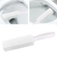 thumbnail image 2 of Transemion Pumice Stone Toilets Brush with Handle Grill Feet Rust Care Bath Pool for White 10cm 1Set, 2 of 6
