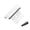 White, variant on Door Reinforcement Lock Security Bar - Anti Kick In Device for Home Safety 800lb Strength - Easy Install No Tools Child Proof - Bathroom Bedroom