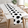 thumbnail image 4 of Dvkptbk Football Tablecloth Table Runner Party Event Birthday Decoration Polyester, 4 of 6