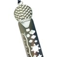 thumbnail image 2 of Hollow Out Metal Bookmark with Scale Hollow Metal Dual Measure Ruler Stationery School Office Supply, 2 of 2