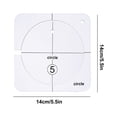 thumbnail image 1 of Kyusrd Summer All Home Savings!Acrylic DIY Sewing Patchwork Ruler Special shaped Hollow Sewing Kit Patchwork Template, 1 of 3