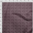 thumbnail image 4 of oneOone Velvet Wine Fabric Leaves Craft Projects Decor Fabric Printed By The Yard 58 Inch Wide, 4 of 4