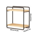 thumbnail image 3 of EGNMCR Closet Organizers and Storage, Organization and Storage Cup Wall Mounted No Punch Storage Rack Sundry Storage Cabinet Wall Shelves Bathroom Wall Mounted Storage Racks Iron Wall Mounted Shelf, 3 of 6