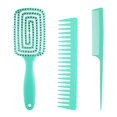thumbnail image 4 of Detangler Brush Set Detangling Brush and Comb for Defining Natural Curly Hair, 4 of 8