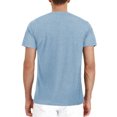 thumbnail image 3 of EGNMCR T Shirts for Man Men Short-Sleeve Beefy Muscle Basic Solid Pure Color Blouse Tee Shirt Top Gifts for Men, 3 of 3
