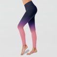 thumbnail image 2 of B91xZ Women's Plus Size Jegging Workout Running Legging,Pink L, 2 of 4