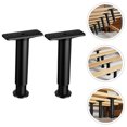 thumbnail image 3 of 2pcs Bed Center Support Leg Adjustable Height Bed Frame Support Leg (Adjustable Range 5.89 to 9.84in), 3 of 9
