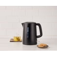 thumbnail image 3 of Mainstays 1.7L Electric Kettle, Plastic, Black, 3 of 7