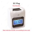thumbnail image 1 of Recorder Digital Time Recorder Attendance Machine Time Card for Recorder Office Factory Staffs Employee Check in Time Recording ,Reliable Data Protection, 1 of 7