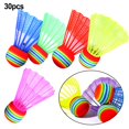 thumbnail image 4 of Mosiee Fun And Safe 30Pcs Sponge Shuttlecocks Ideal Badminton Balls For Children, 4 of 7