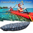 thumbnail image 1 of Housse de Kayak Housse de Canot Housse de Kayak 210D Résistante aux UV et Résistante aux Intempéries pour Pêche Bateau/kayak/canot, 1 of 6
