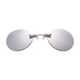 thumbnail image 3 of Lunettes de Soleil Rétro 2024 Rondes Sans Monture Mode à Clip pour le Nez pour Hommes Lunettes de Cyclisme, 3 of 3