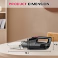 thumbnail image 5 of WHALL Cordless Handheld Vacuum, Wet/Dry Cleaner with 8500PA Suction, LED Light, Lightweight/Portable, 5 of 5