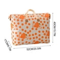 thumbnail image 4 of Extra Large Storage Bag With Handle For Blankets And Quilts Foldable Non-Woven Fabric 31.5 in x 22 in, 4 of 4
